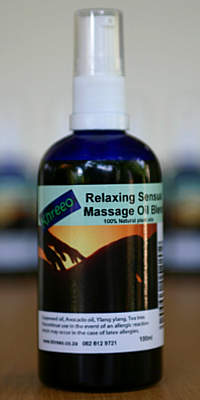 Khreeo relaxing, sensual oil 100ml, www.khreeo.co.za 