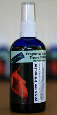 Khreeo pregnancy massage oil 2, www.khreeo.co.za 